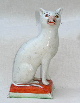 SOLD   Staffordshire Cat