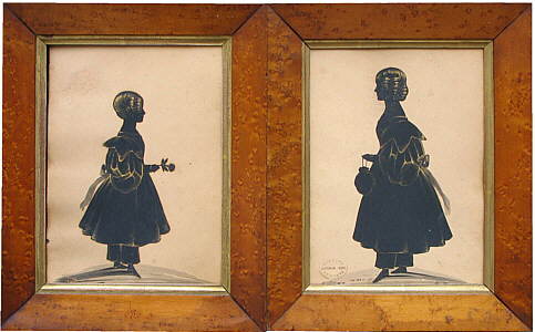 A Pair of Sisters cut by Hubard Gallery