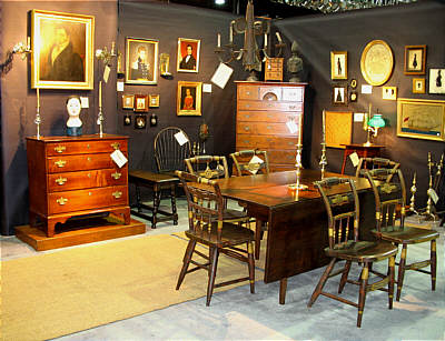 Booth Pics<br>Booths of the Past<br>Chester County Historical Society Antiques Show