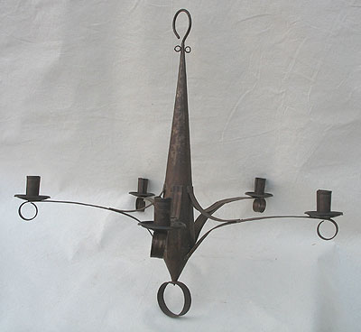 Metalware<br>Archives<br>A Rare Tin Chandelier