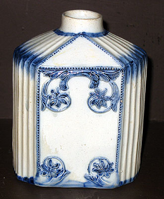 SOLD  A Pearlware Tea Canister
