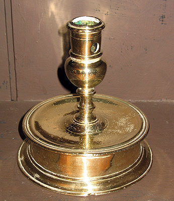 Metalware<br>Archives<br>Early and Wonderful Capstan Candlestick