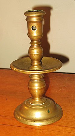 Metalware<br>Archives<br>SOLD  Northern European Middrip Candlestick