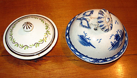 Ceramics<br>Ceramics Archives<br>Two Pearlware Covers