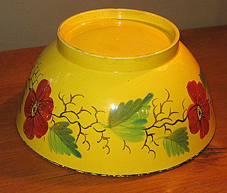 SOLD  A Canary Yellow Bowl