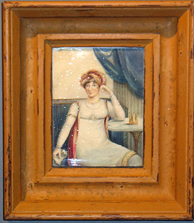 Paintings<br>Archives<br>Miniature Portrait on Card