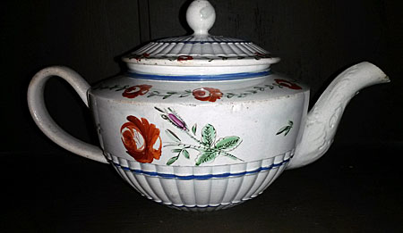 Ceramics<br>Ceramics Archives<br>Pearlware Teapot