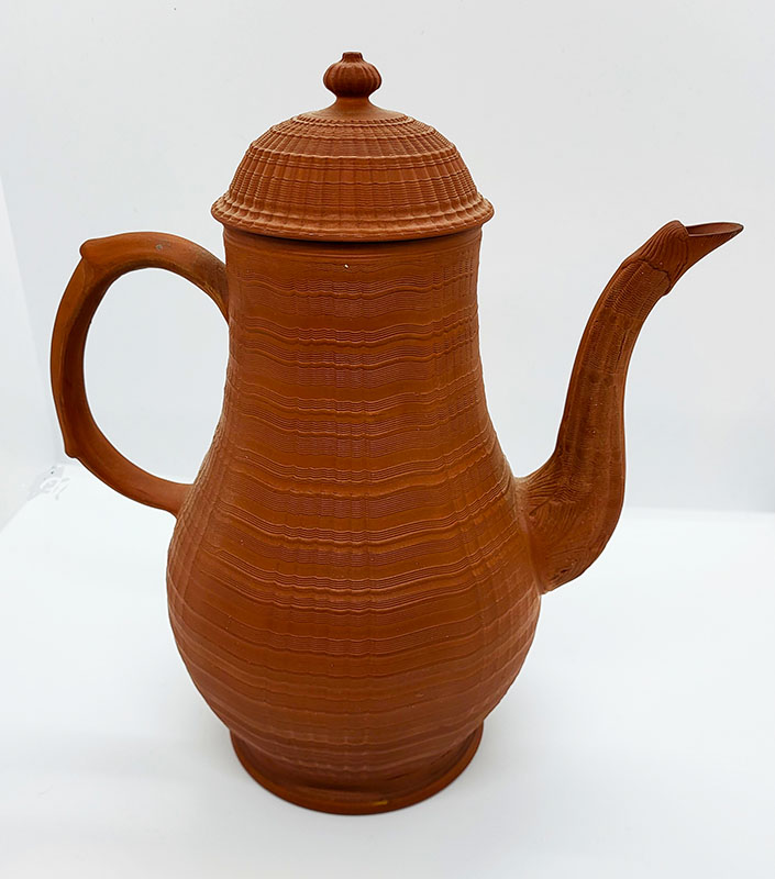 Just In<br>Red Stoneware Coffeepot