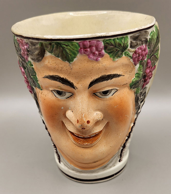 Just In<br>Pearlware Satyr Mug