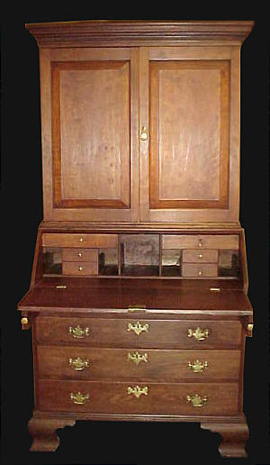 Furniture<br>Furniture Sale<br>A Compact Chippendale Secretary Bookcase