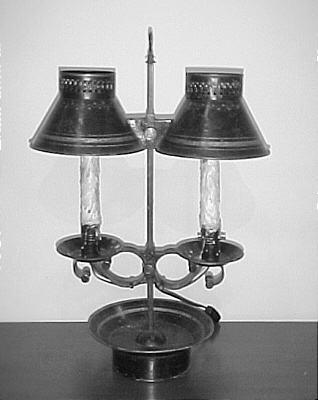 Metalware<br>Archives<br>Tole Student Lamp