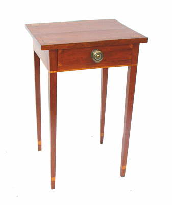 Furniture<br>Furniture Archives<br>SOLD  INLAID FEDERAL ONE-DRAWER STAND