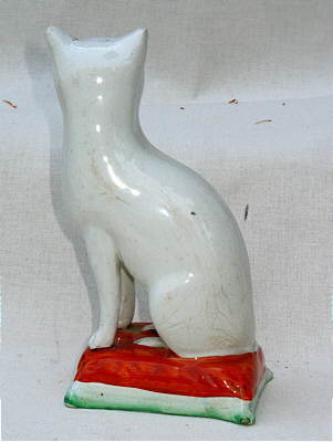 SOLD   Staffordshire Cat