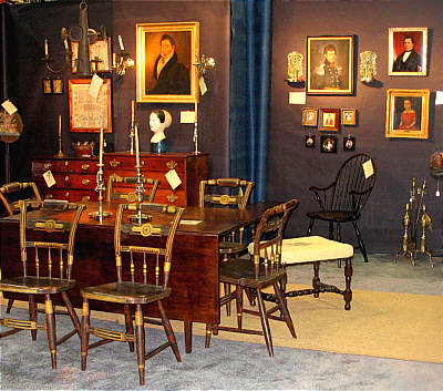 Booth Pics<br>Booths of the Past<br>Chester County Historical Society Antiques Show