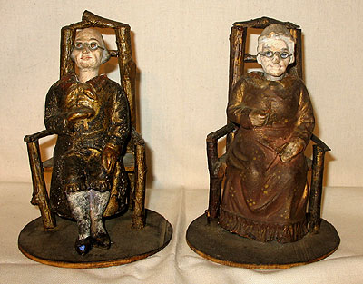 SOLD   A Pair of 19th Century Nodders