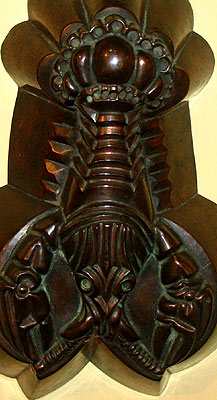 SOLD   A Copper Mold in the form of  a Lobster