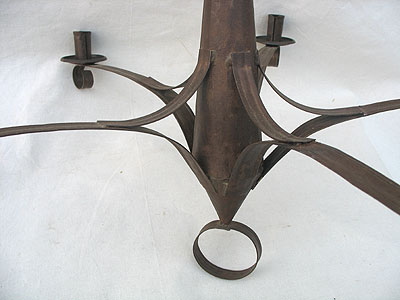 Metalware<br>Archives<br>A Rare Tin Chandelier