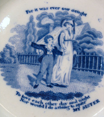 Ceramics<br>Ceramics Archives<br>SOLD   An Early Transferware Plate by Rogers