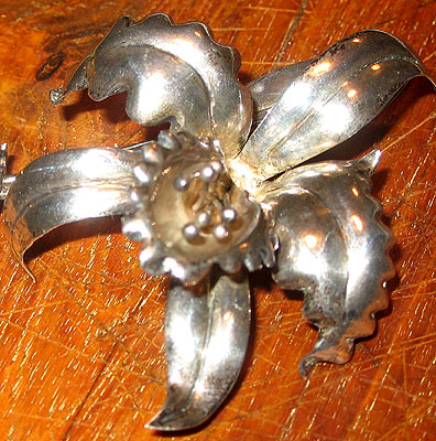 SOLD  Orchid Pin
