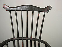 Furniture<br>Furniture Archives<br>A Branded Comb-back Windsor Made for the Connecticut Statehouse