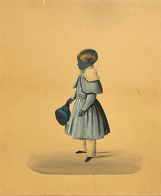 Paintings<br>Archives<br>Silhouette of Boy in Blue