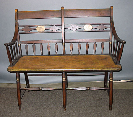 Furniture<br>Furniture Archives<br>SOLD  Sheraton Country Settee