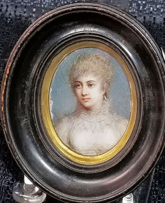 Miniature Portrait of Sarah Siddons