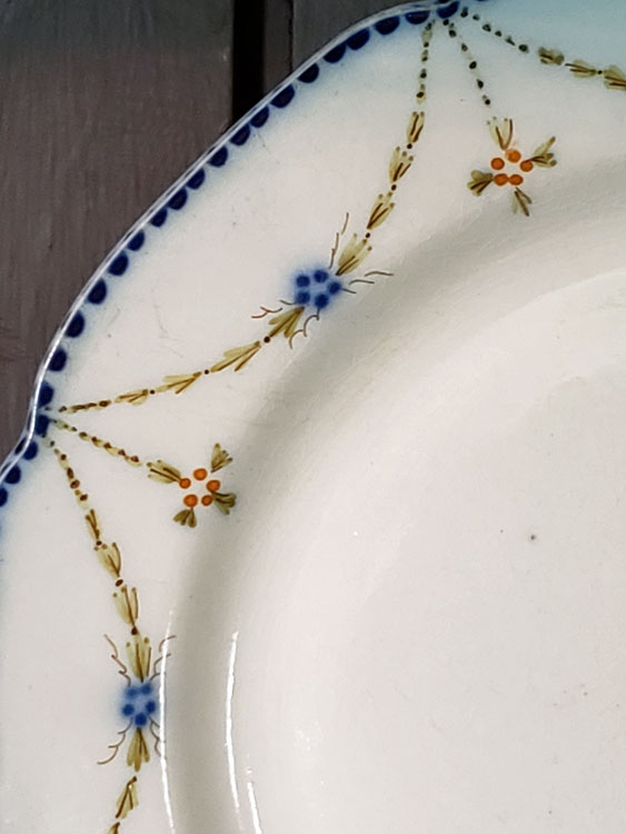 Ceramics<br>18th Century<br>Wedgwood & Co Pearlware Plate