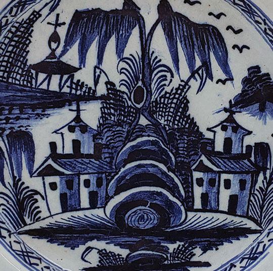 London Delft Charger c. 1780