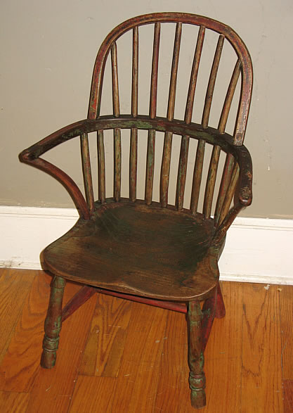 Furniture<br>Furniture Archives<br>SOLD  Child's Windsor Chair