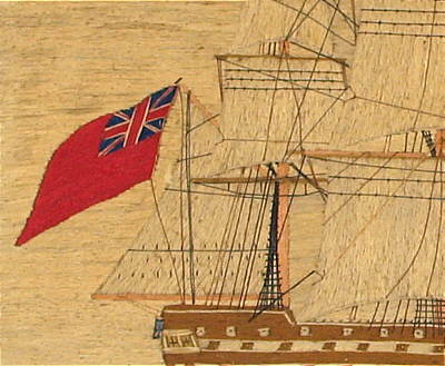 SOLD   British Sailor's Woolwork