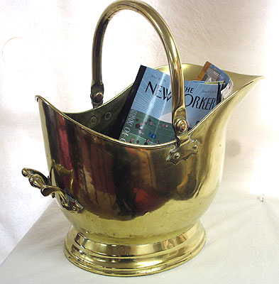 Metalware<br>Archives<br>A Nice Brass Coal Hod