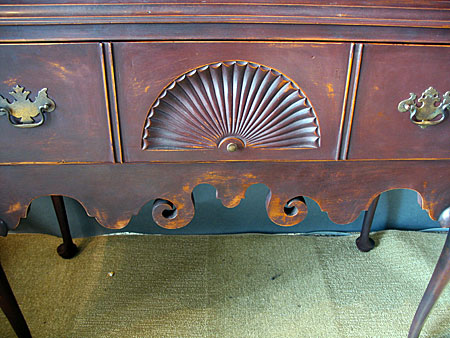 Furniture<br>Furniture Archives<br>SOLD  A Queen Anne High Chest of Drawers