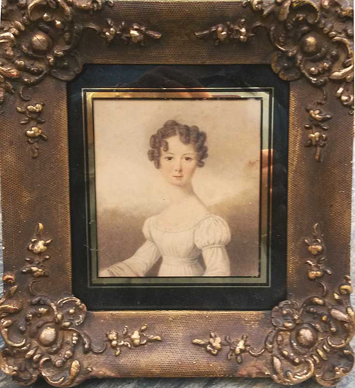 Miniature of a Lovely Lady