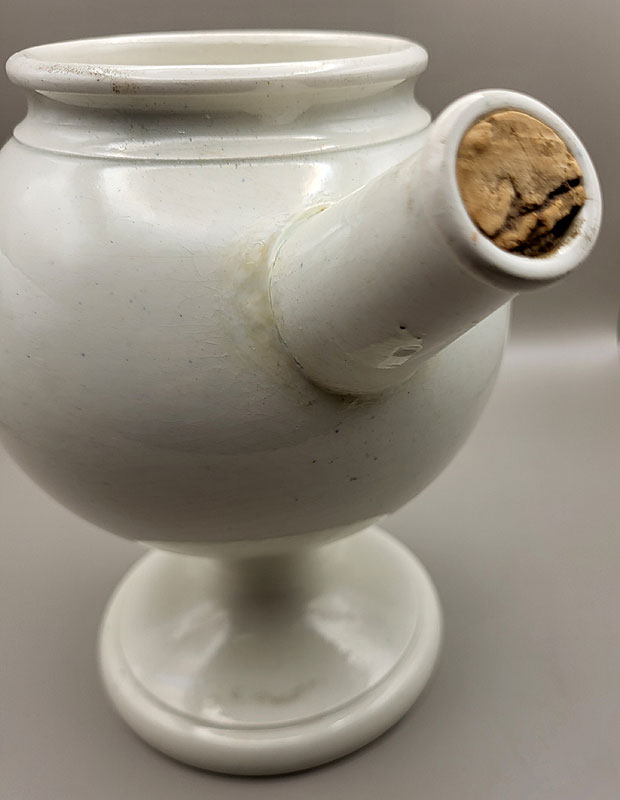 Creamware Drug / Apothecary Jar