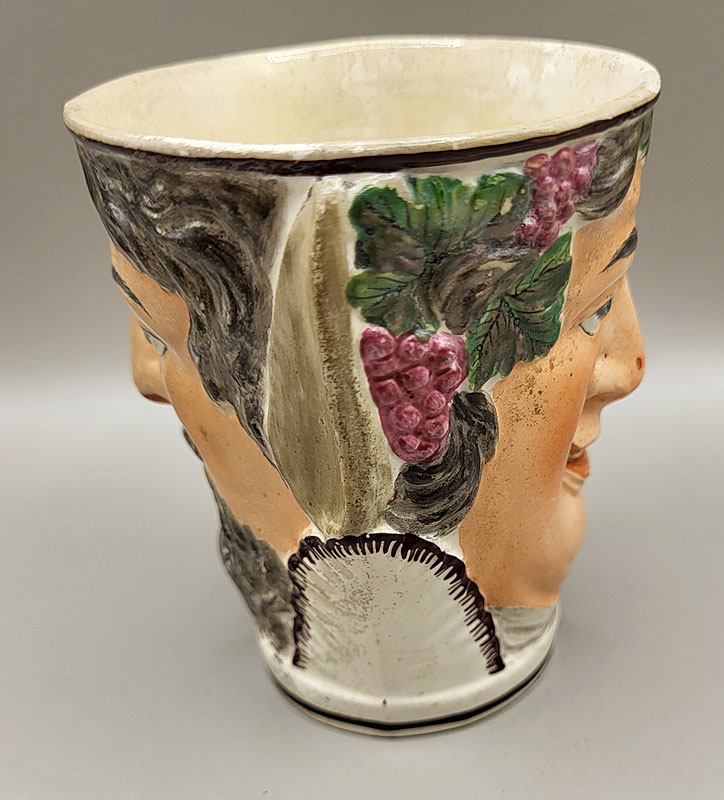 Just In<br>Pearlware Satyr Mug