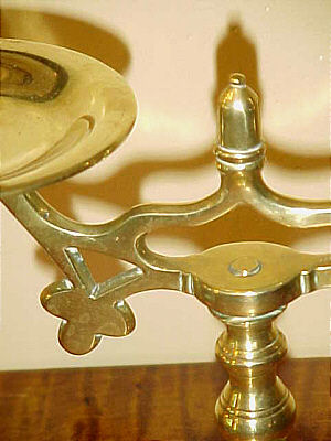 Metalware<br>Archives<br>Pair of Brass Candleabra