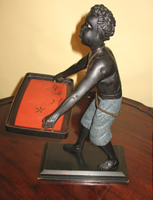 SOLD   Carved Figure of Blackamoor