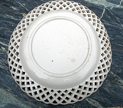 Ceramics<br>Ceramics Archives<br>SOLD  A Pair of Pierced Saltglaze Plates