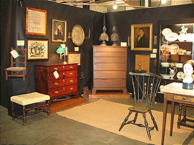 Booth Pics<br>Booths of the Past<br>The Original York Antique Show, Winter 2008