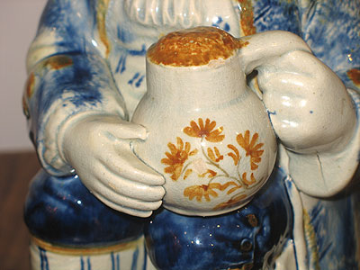 A Pearlware Toby Jug