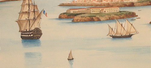 View of the Port of Mahon