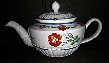 Pearlware Teapot