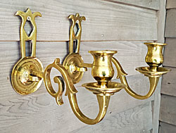 Pair of 18th Century Dutch Wall Sconces