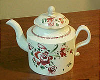 SOLD   Creamware Teapot