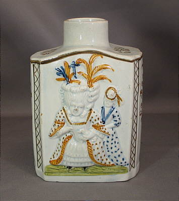 Accessories<br>Archives<br>SOLD   Prattware Tea Canister