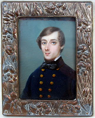 Paintings<br>Archives<br>Miniature Portrait on Ivory of a Young Gentleman