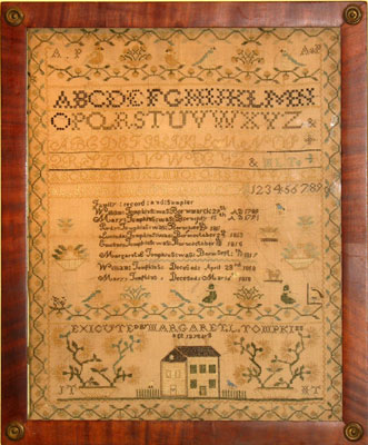 Accessories<br>Accessories Archives<br>SOLD   American Sampler by Margaret Tompkins