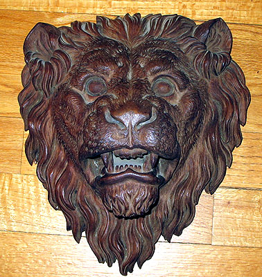 Accessories<br>Accessories Archives<br>SOLD   A Carved Victorian Lion