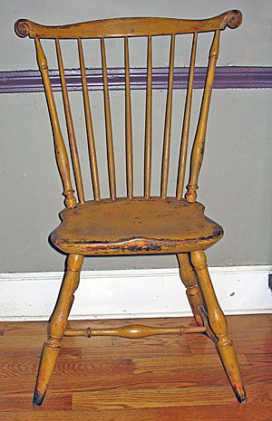 SOLD  A Windsor Fanback Side Chair